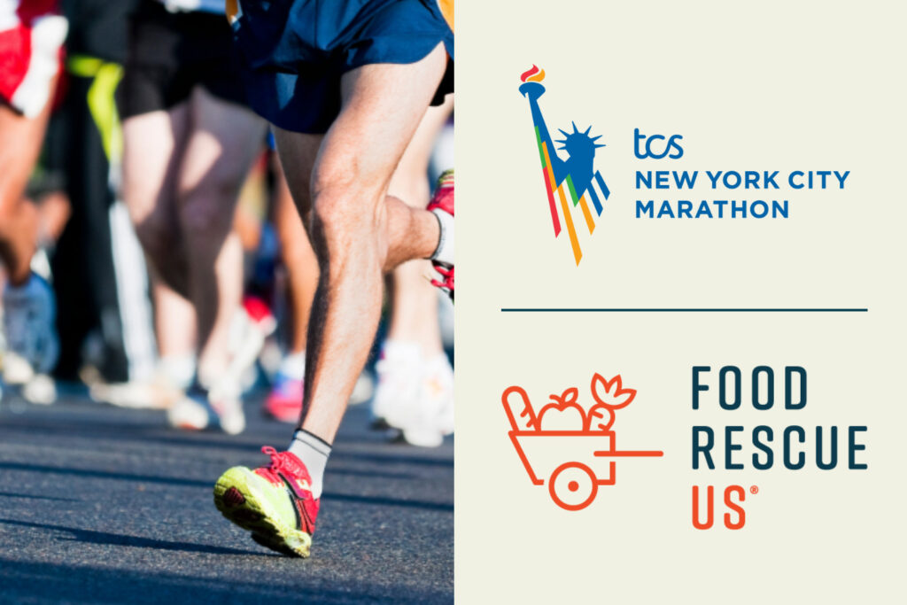 Food Rescue US Named an Official Charity Partner of the 2023 TCS New York City Marathon